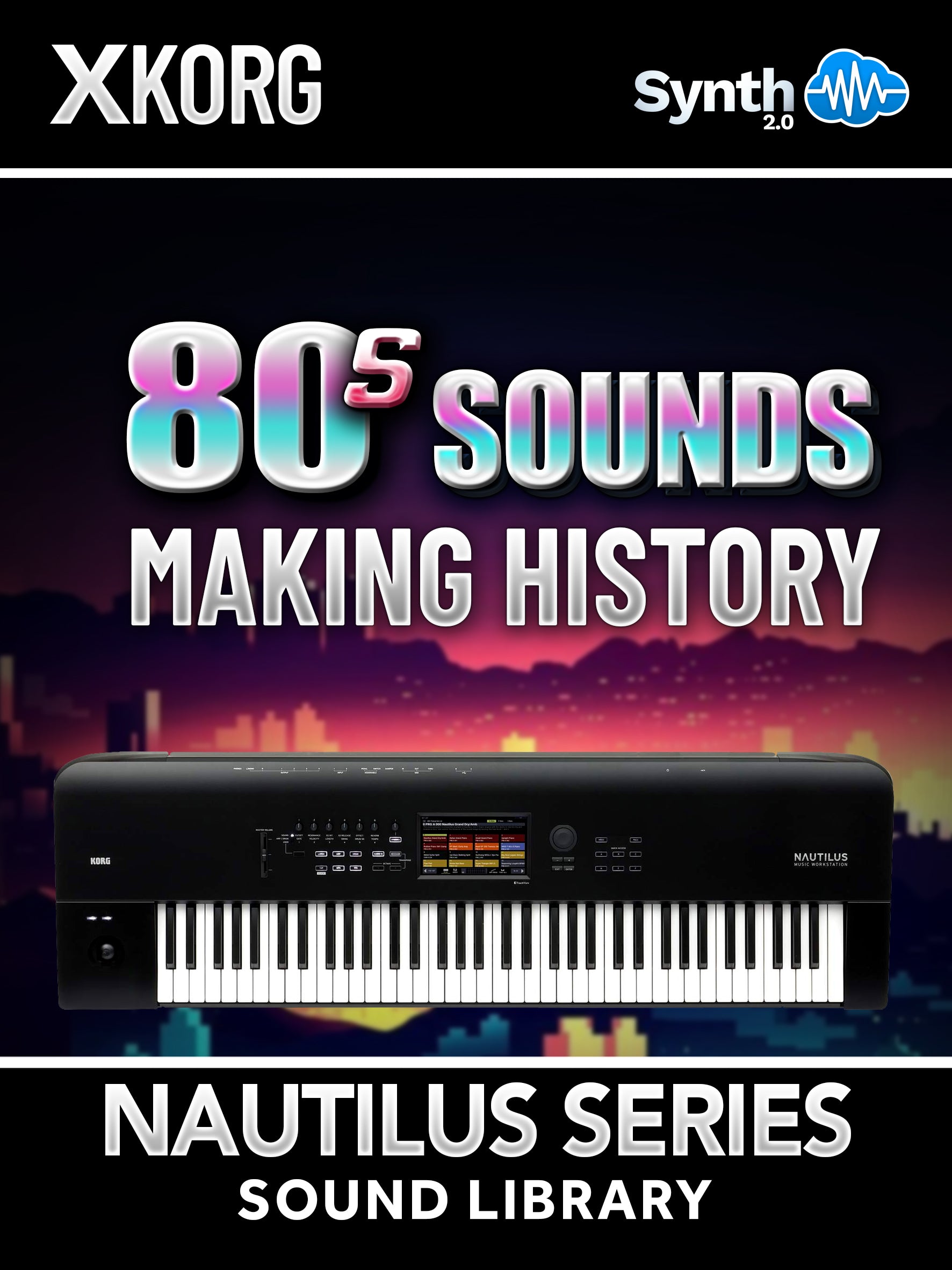 FPL034 - ( Bundle ) - Coverlogia + 80s Sounds - Making History - Korg Nautilus Series