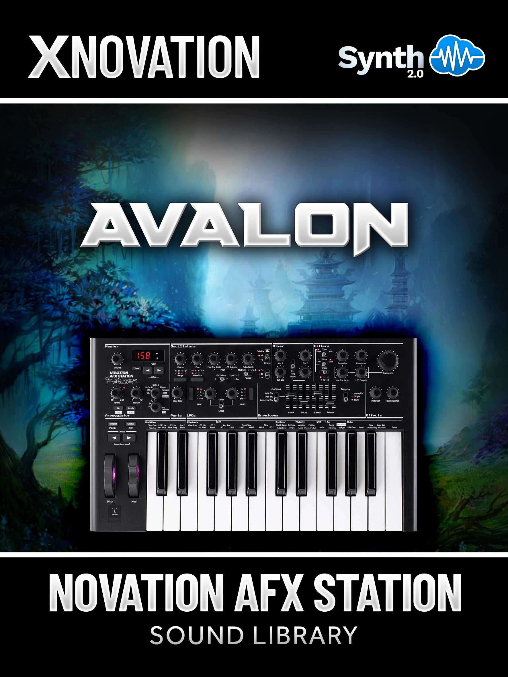 LFO069 - Avalon - Novation AFX Station ( 99 presets )
