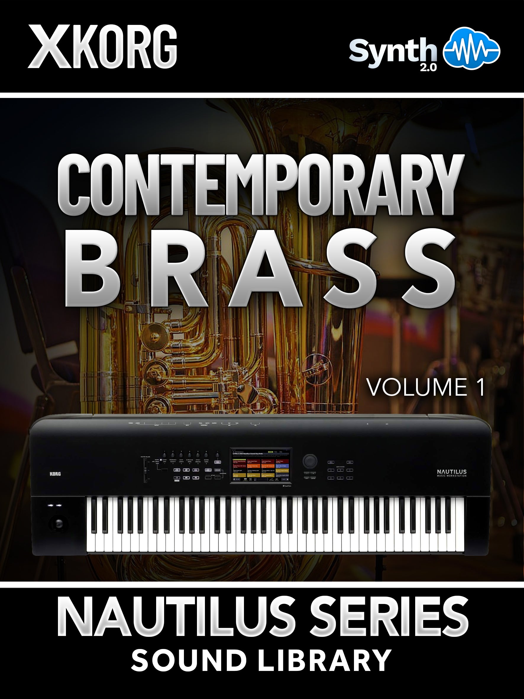 DRS002 - Contemporary Brass V1 - Korg Nautilus Series ( 7 presets )