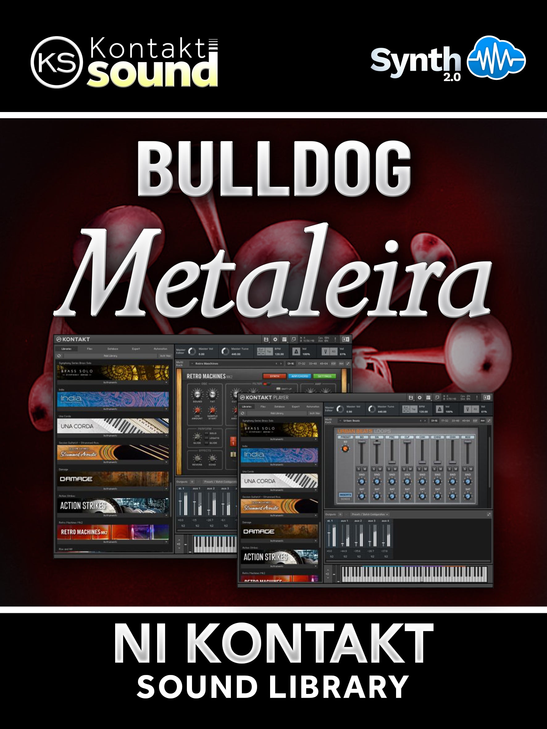 BDS002 - Bulldog Metaleira - Native Instruments Kontakt - Full Version