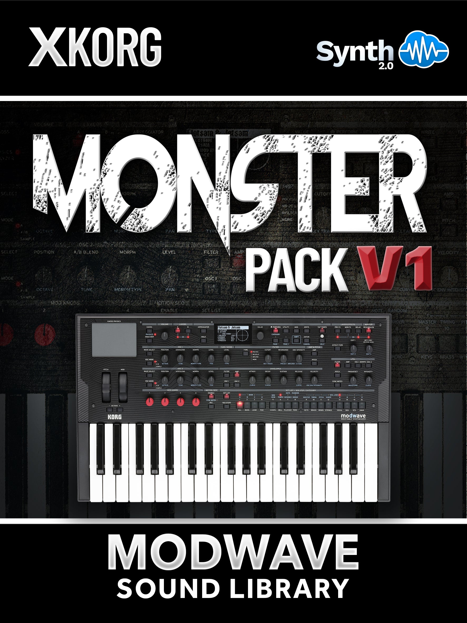 SCL311 - Monster Pack V1 - Korg Modwave ( 240 presets )