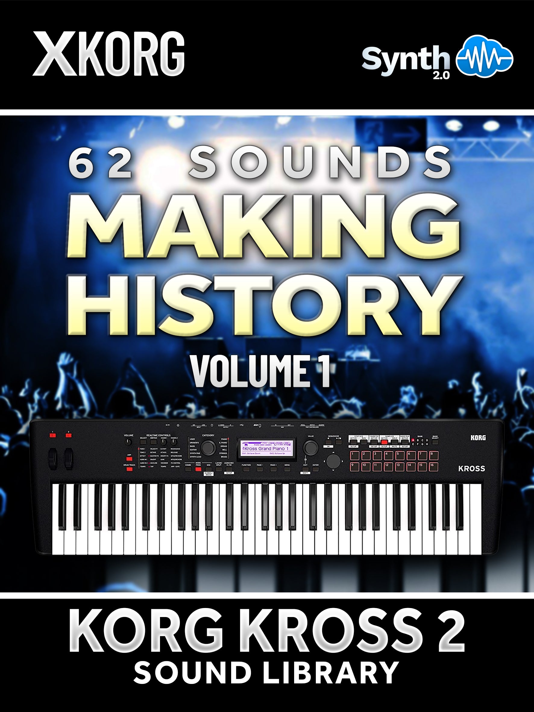 62 Sounds Making History V1 Korg Kross 2 – Synthcloud