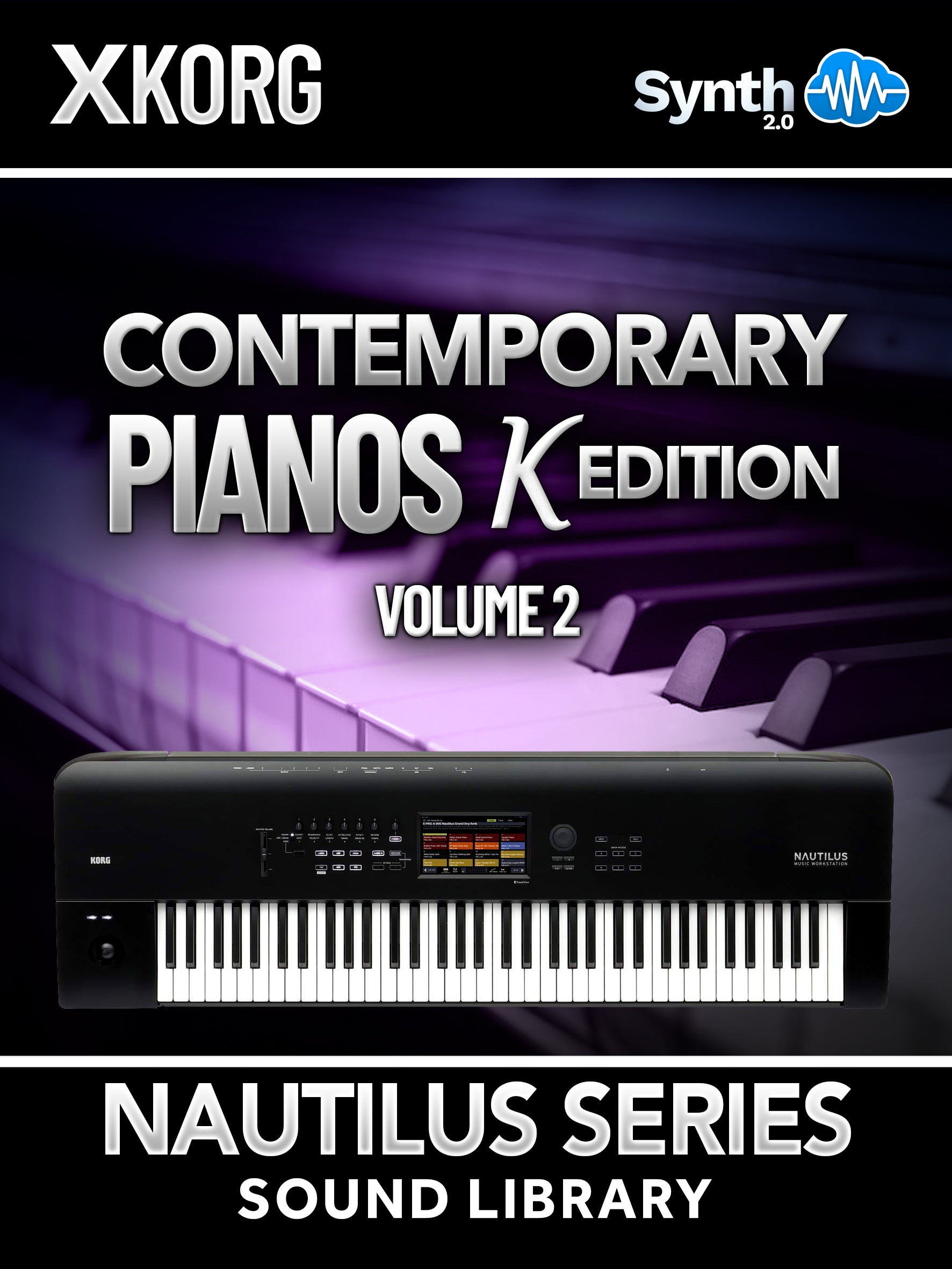 DRS018 - Contemporary Pianos K Edition V2 - Korg Nautilus Series ( 13 presets )