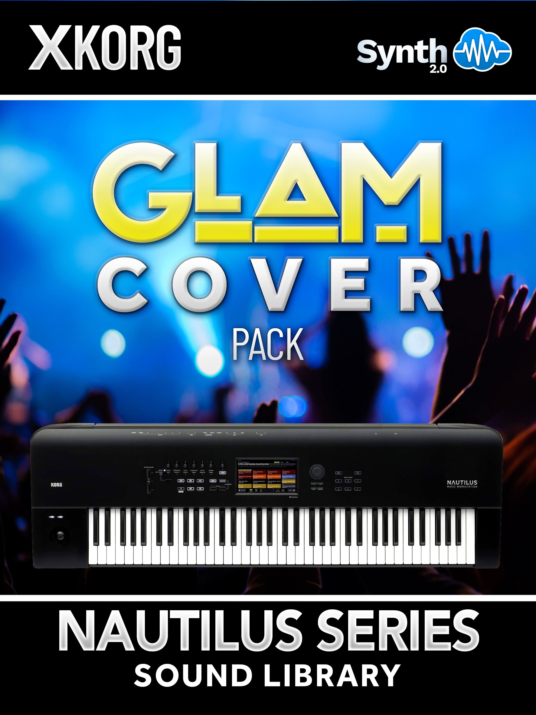 DRS013 - Glam Cover Pack - Korg Nautilus Series ( 40 presets )