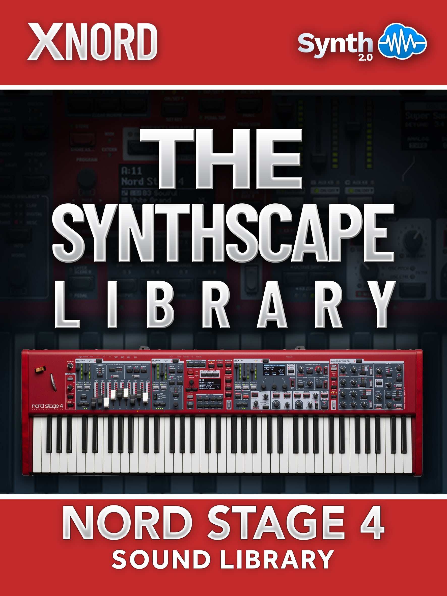 SLL022 - PREORDER - The Synthscape Library - Nord Stage 4 ( 40 presets )