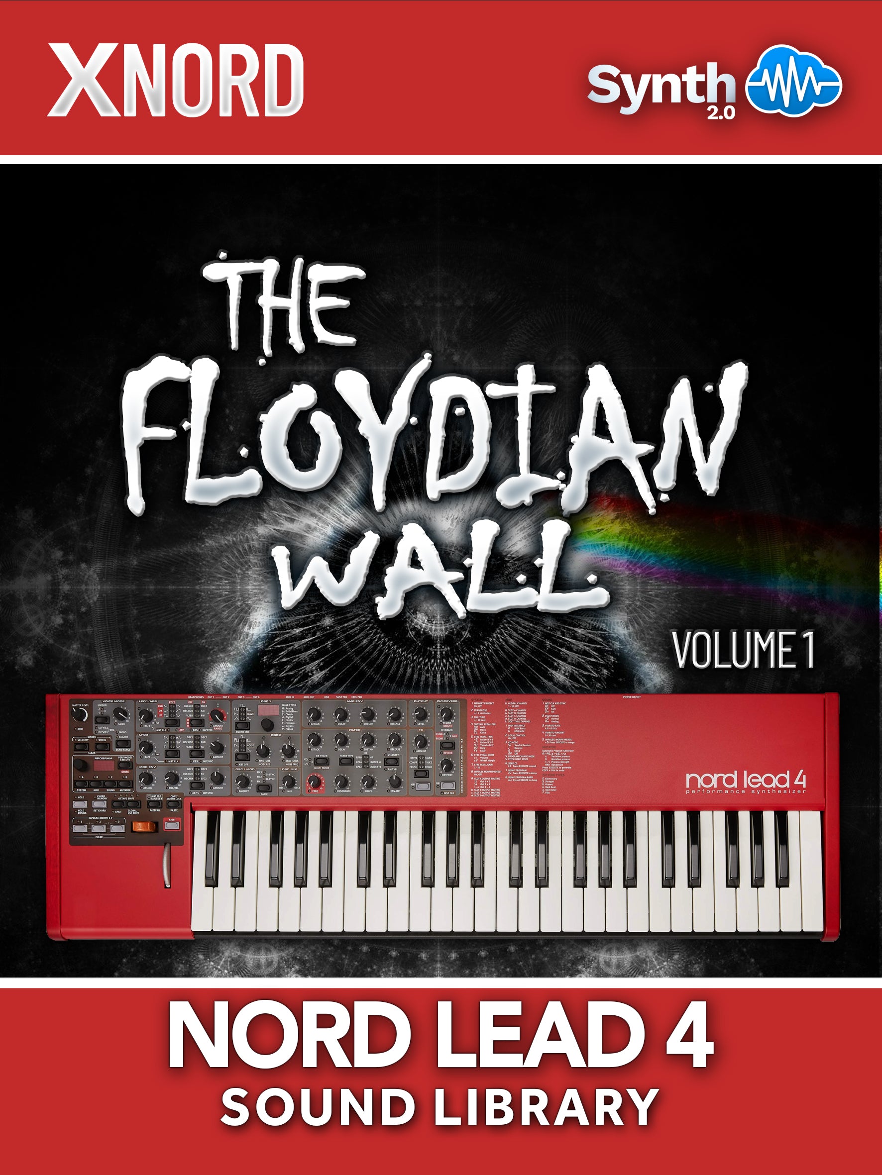 FPL029 - ( Bundle ) - Coverlogia Vol.1 + The Floydian Wall Vol.1 - Nord Lead 4 / Rack