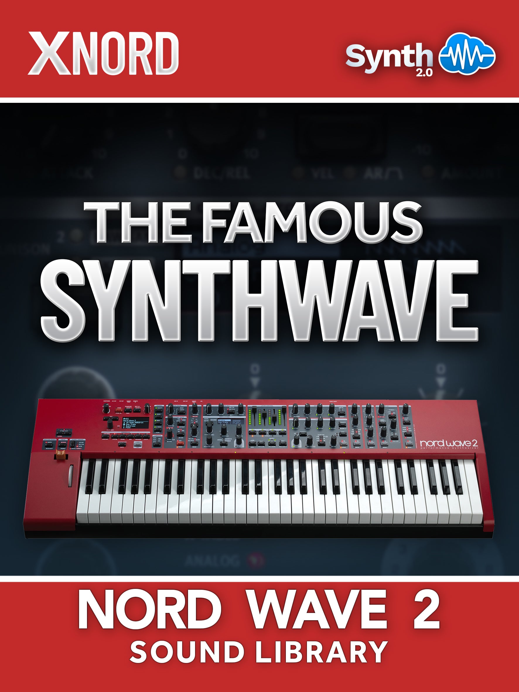 SLL027 - The Famous Synthwave Library - Nord Wave 2 ( 32 presets )