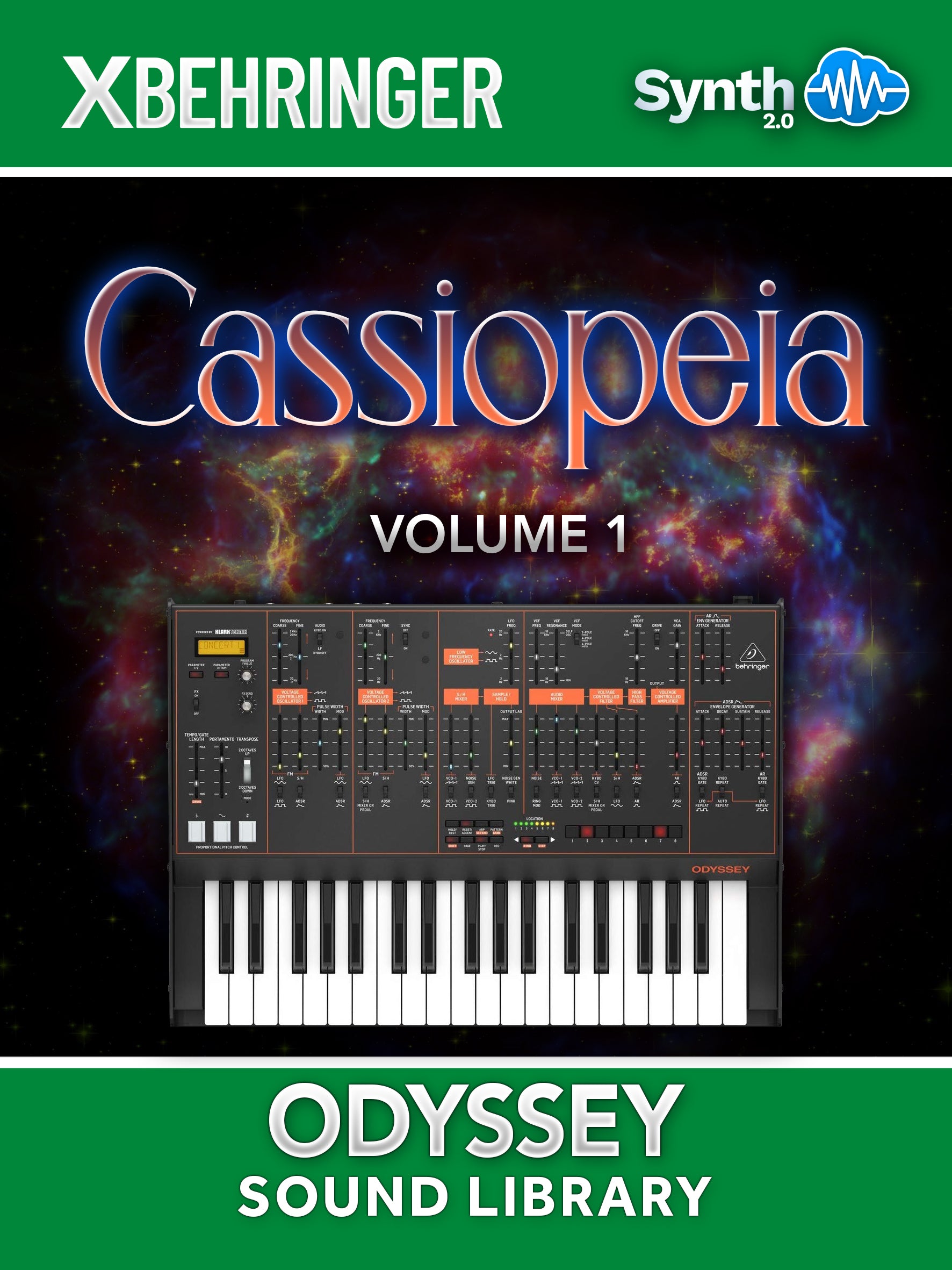 LFO091 - ( Bundle ) - The World of Sequences + Cassiopeia V1 - Behringer Odyssey