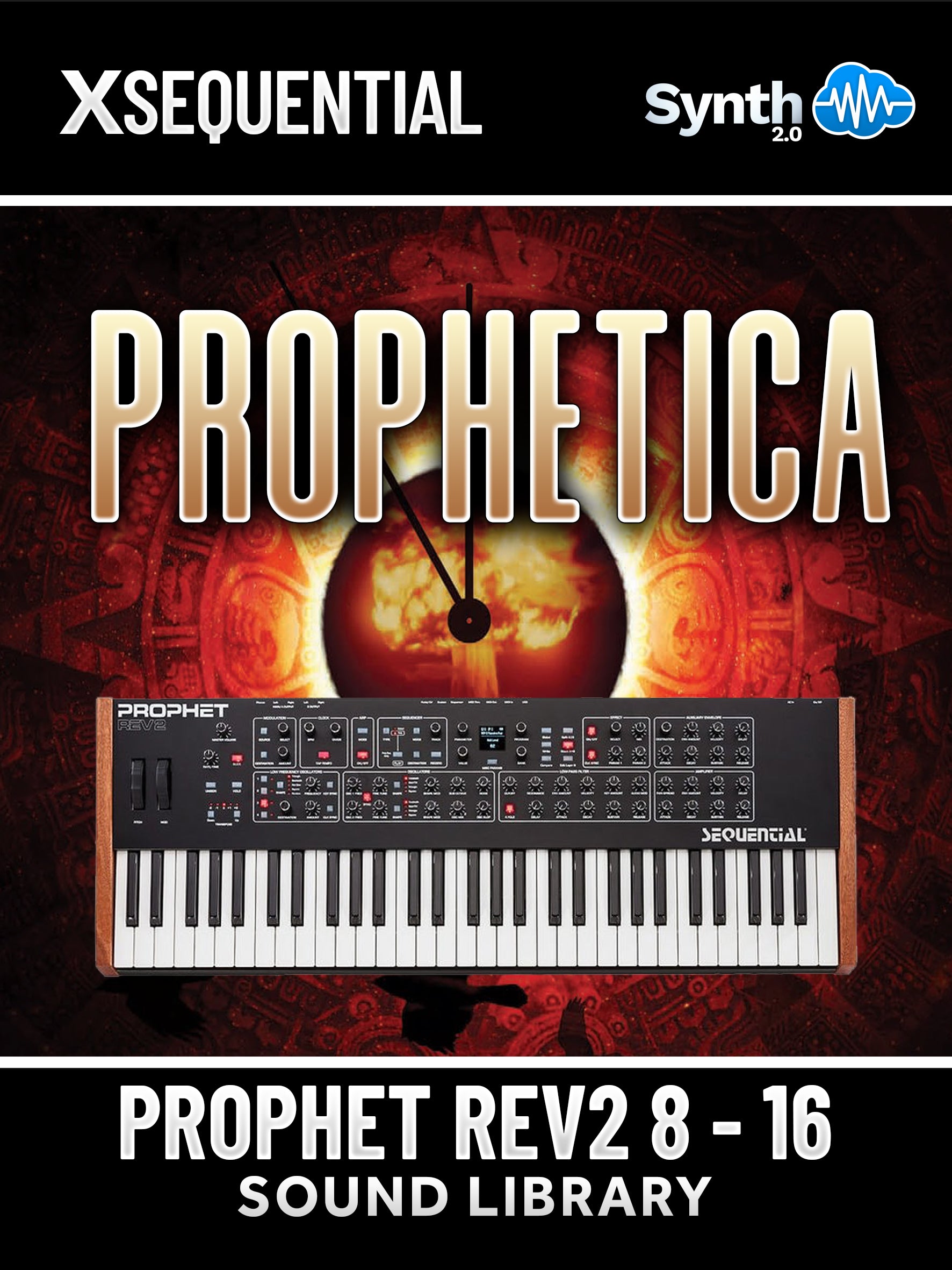 LDX231 - Prophetica - Sequential Prophet Rev2 ( 8 - 16 voices ) ( 66 presets )