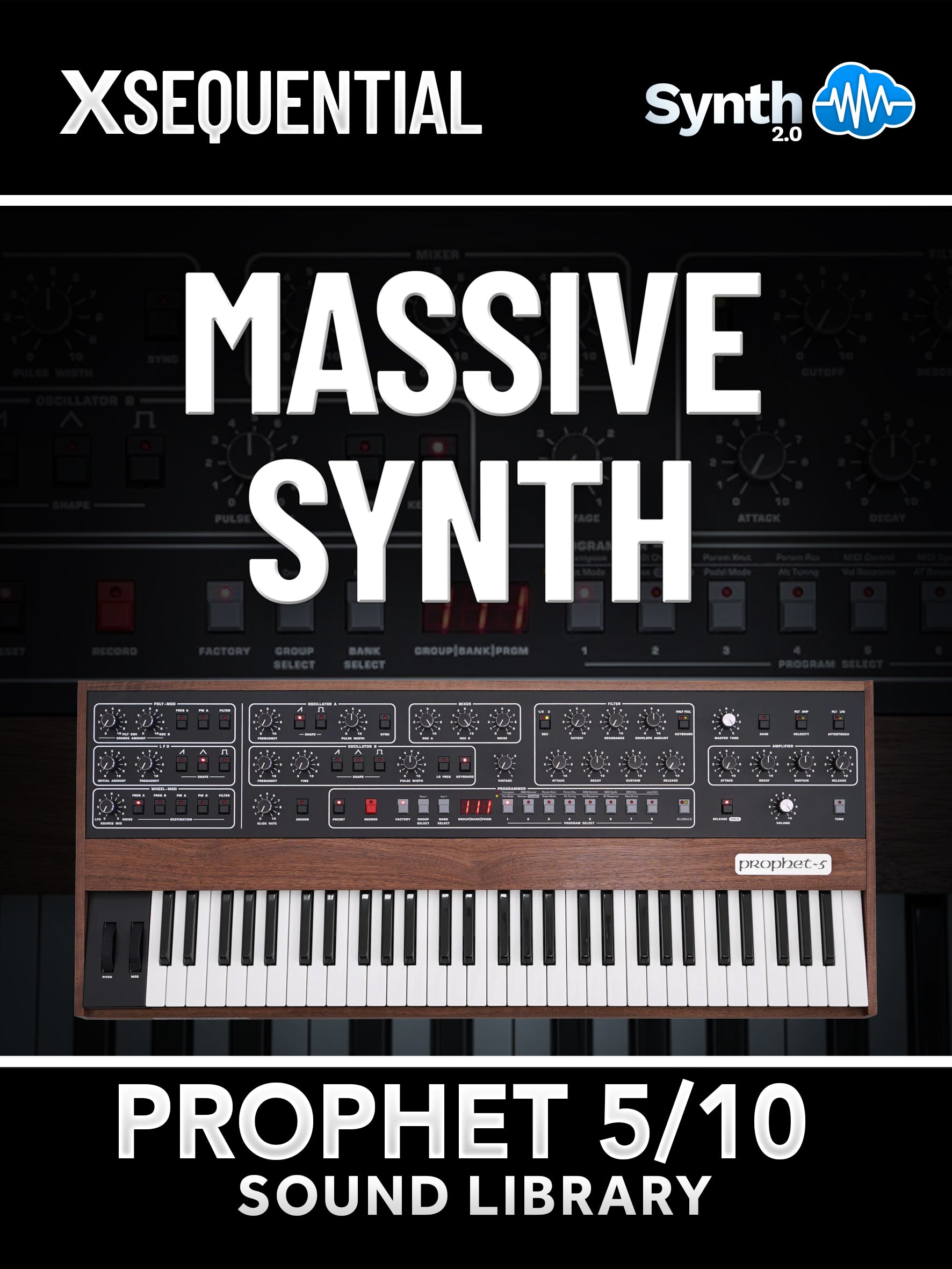 LDX234 - Massive Synth - Sequential Prophet 5 / 10 ( 48 presets )