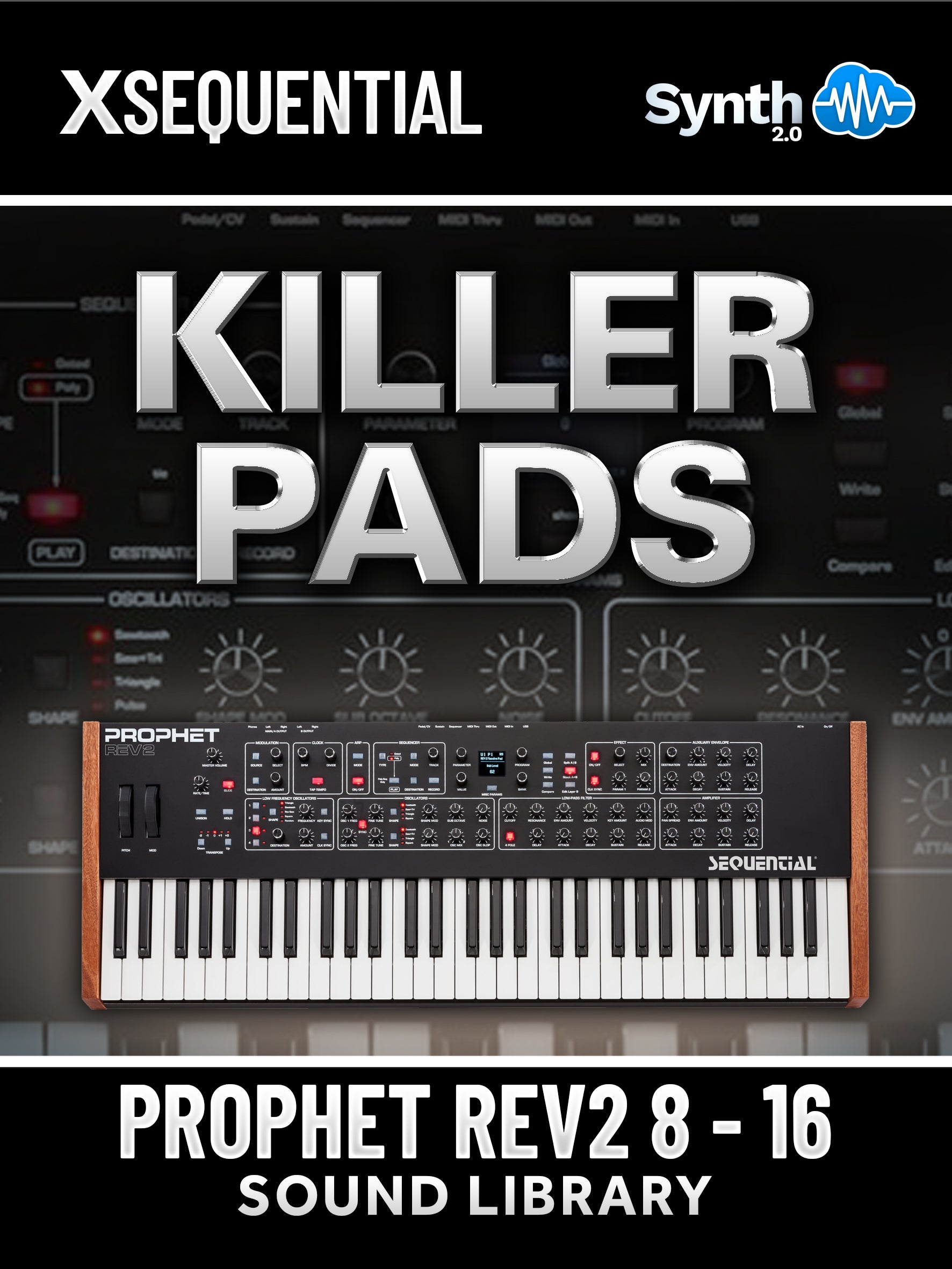 SWS016 - Killer Pads - DSI Prophet Rev2 ( 8 - 16 voices )