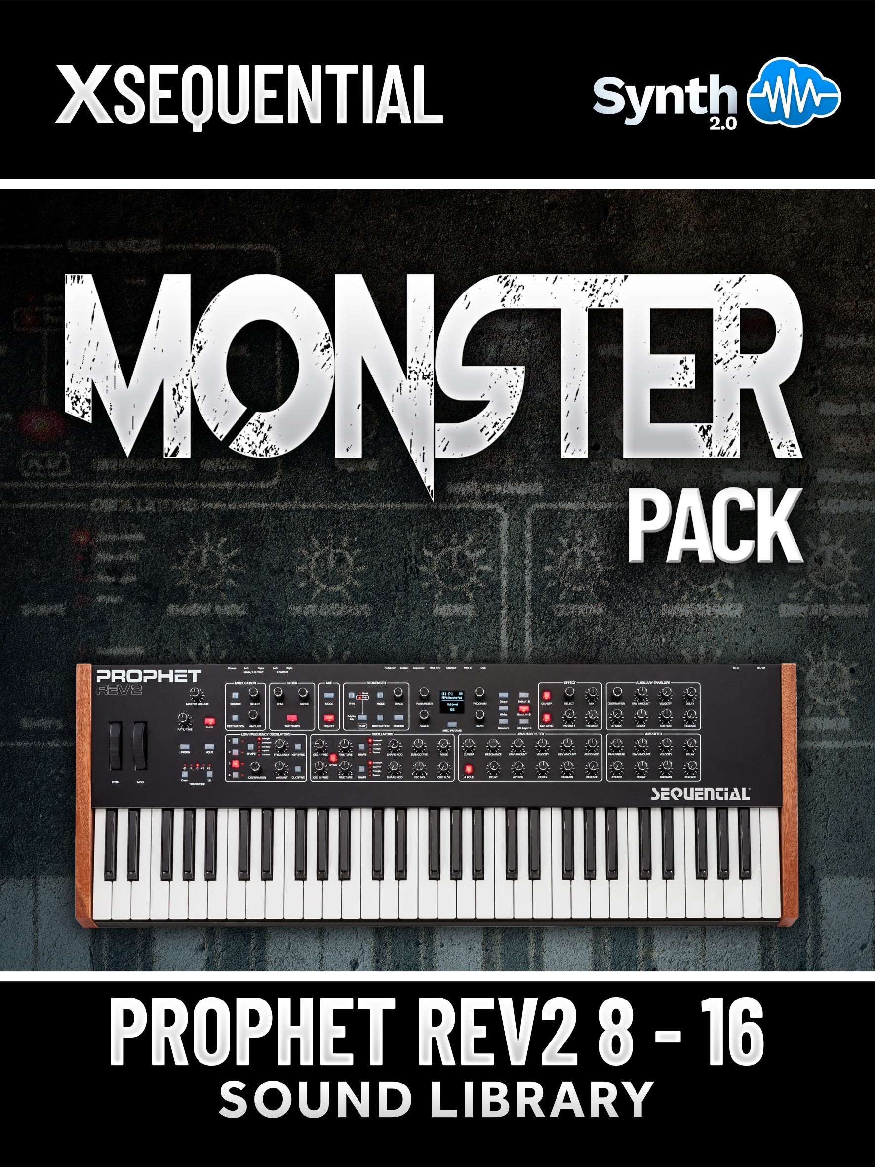 SWS015 - Monster Pack - DSI Prophet Rev2 ( 8 - 16 voices )