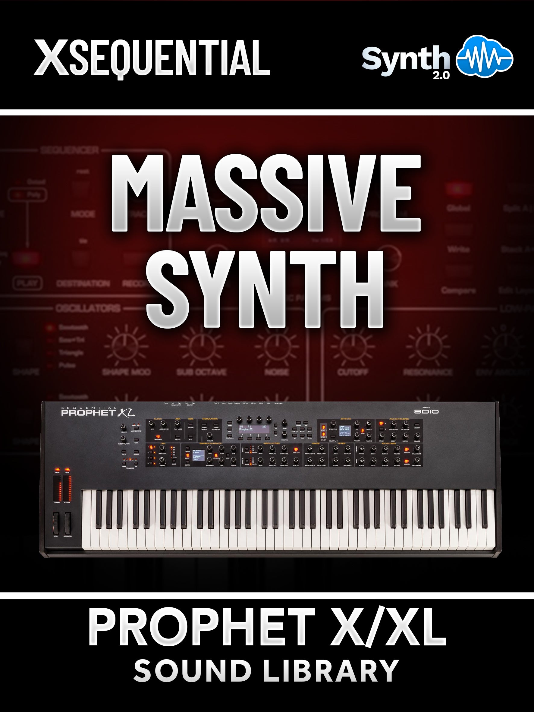 SCL193 - Massive Synth - Sequential Prophet X / XL ( 32 presets )