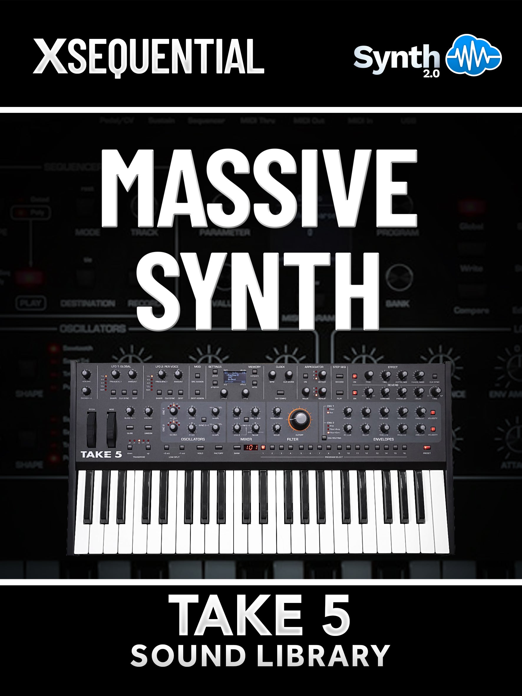 LDX174 - Massive Synth - Sequential Take 5 ( 66 sounds )