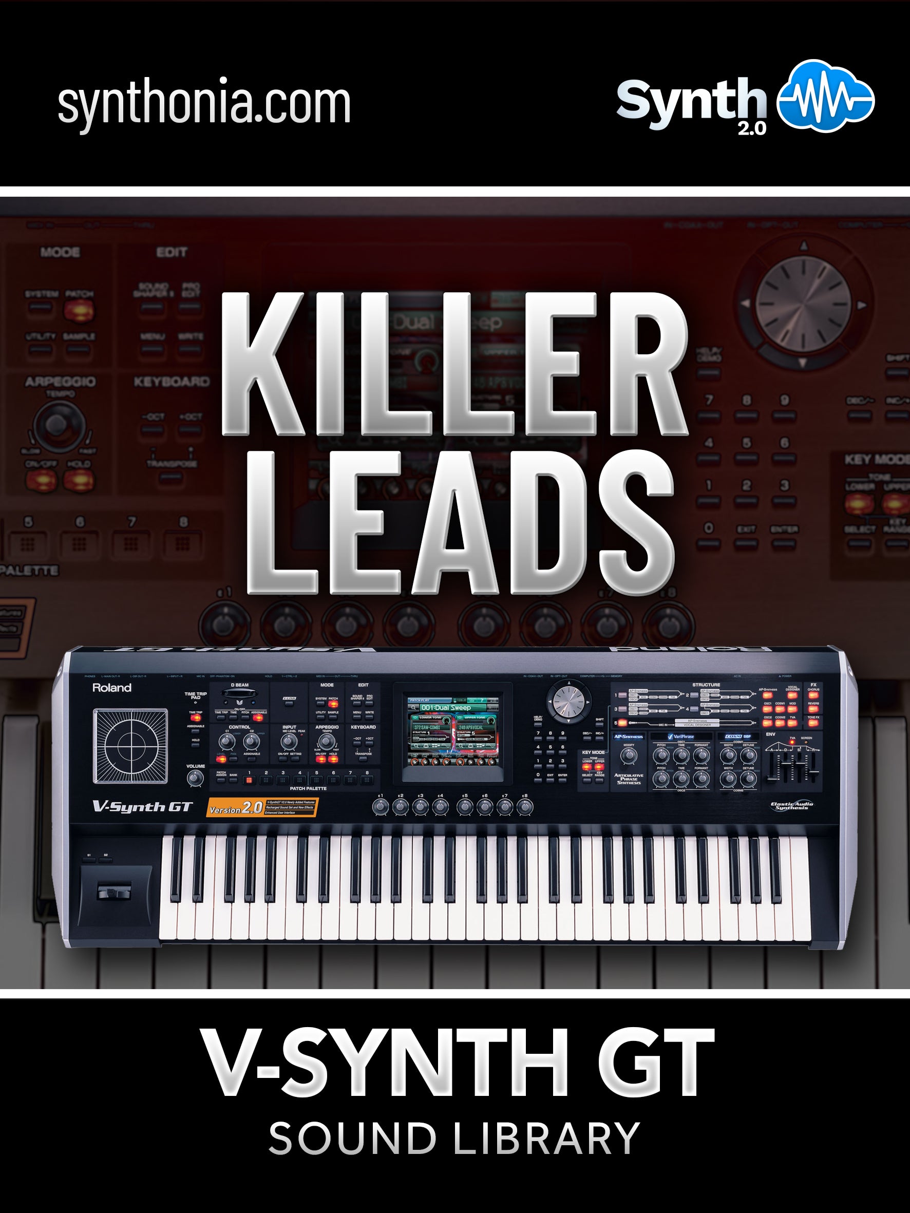 SCL095 - Killer Leads - V-Synth GT ( 17 presets )