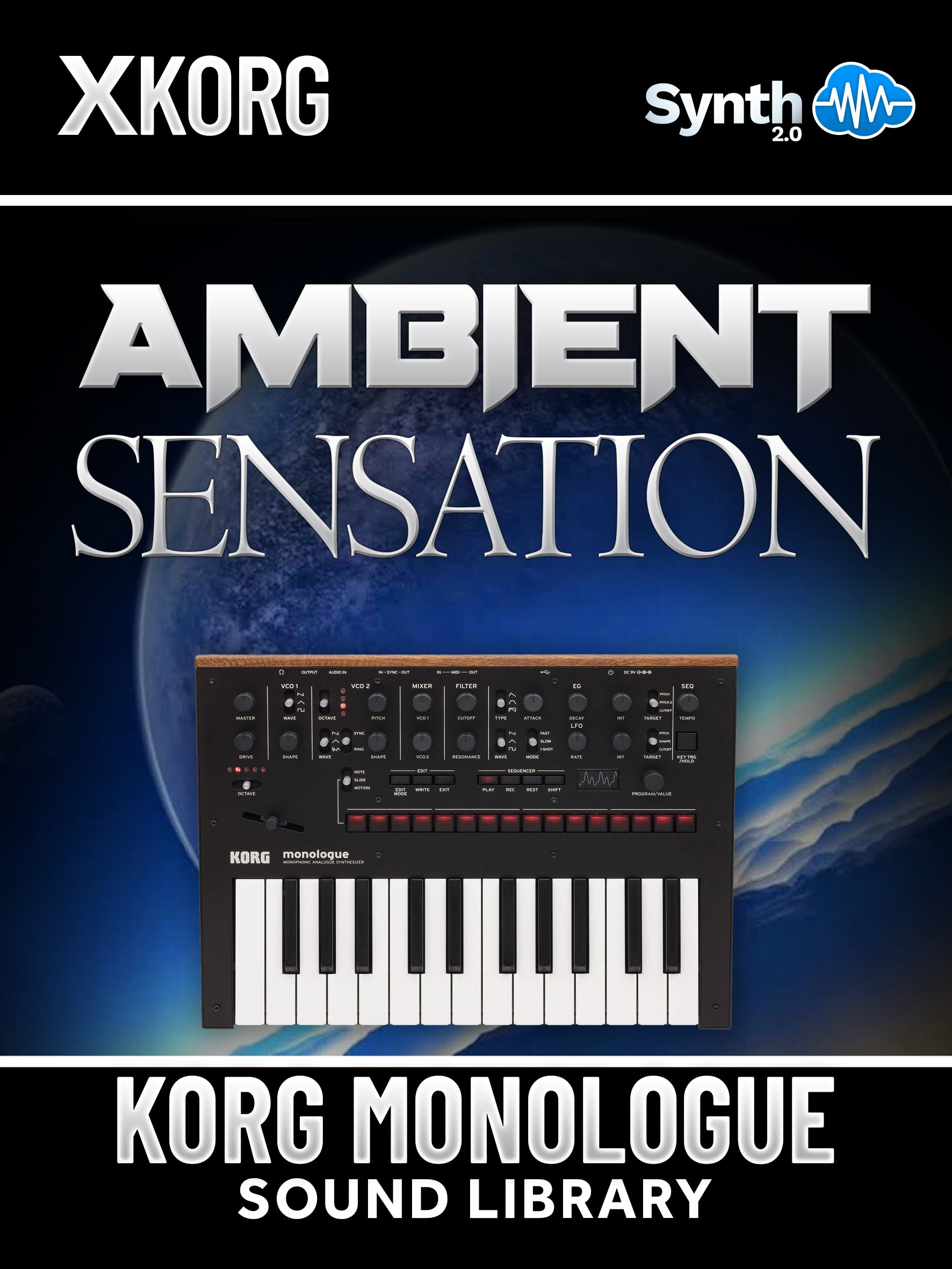 APL010 - ( Bundle ) - Ambient Sensation + Funky Experience Soundset - Korg Monologue