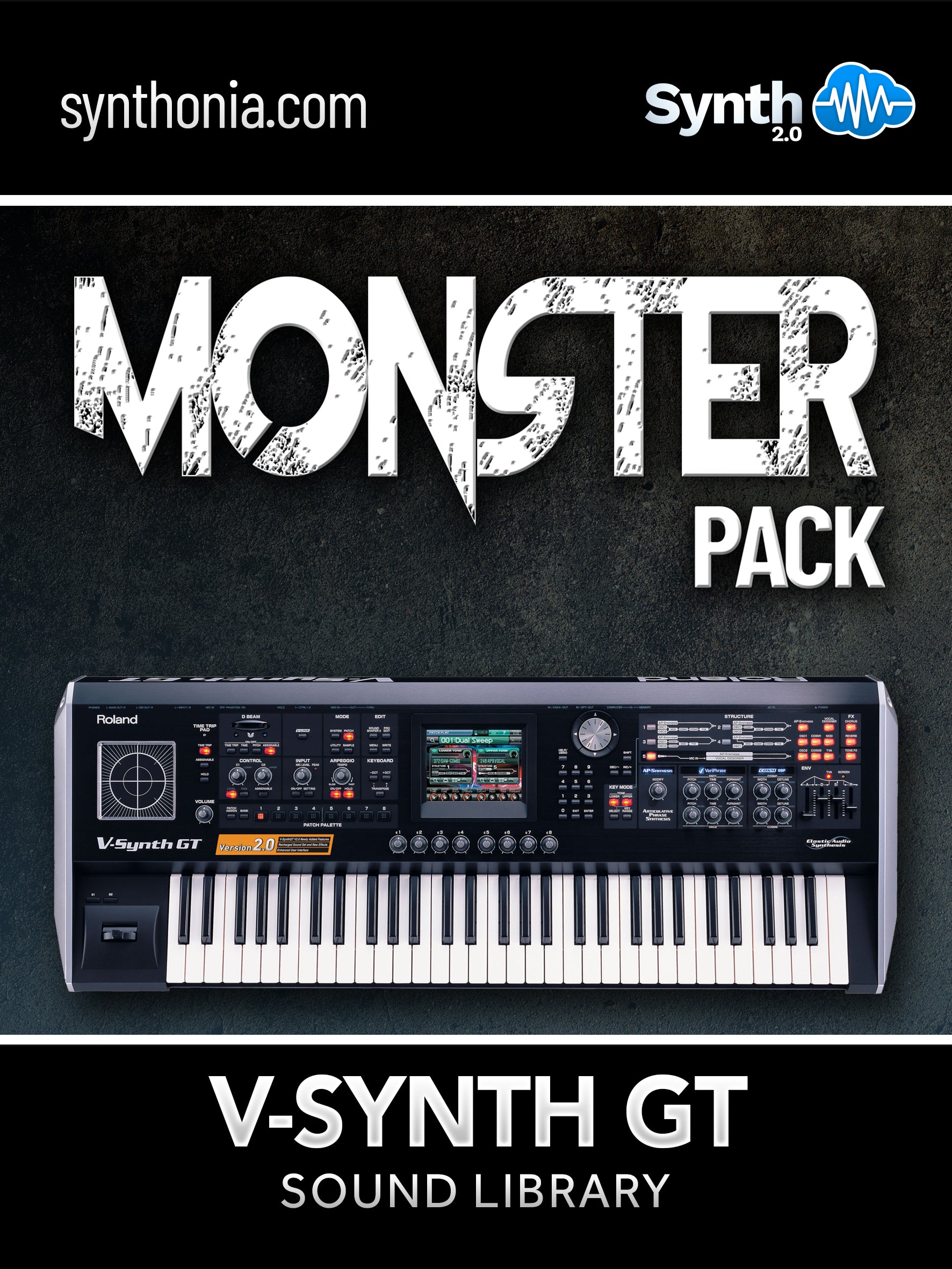 SCL097 - Monster Pack - V-Synth GT ( 46 presets )