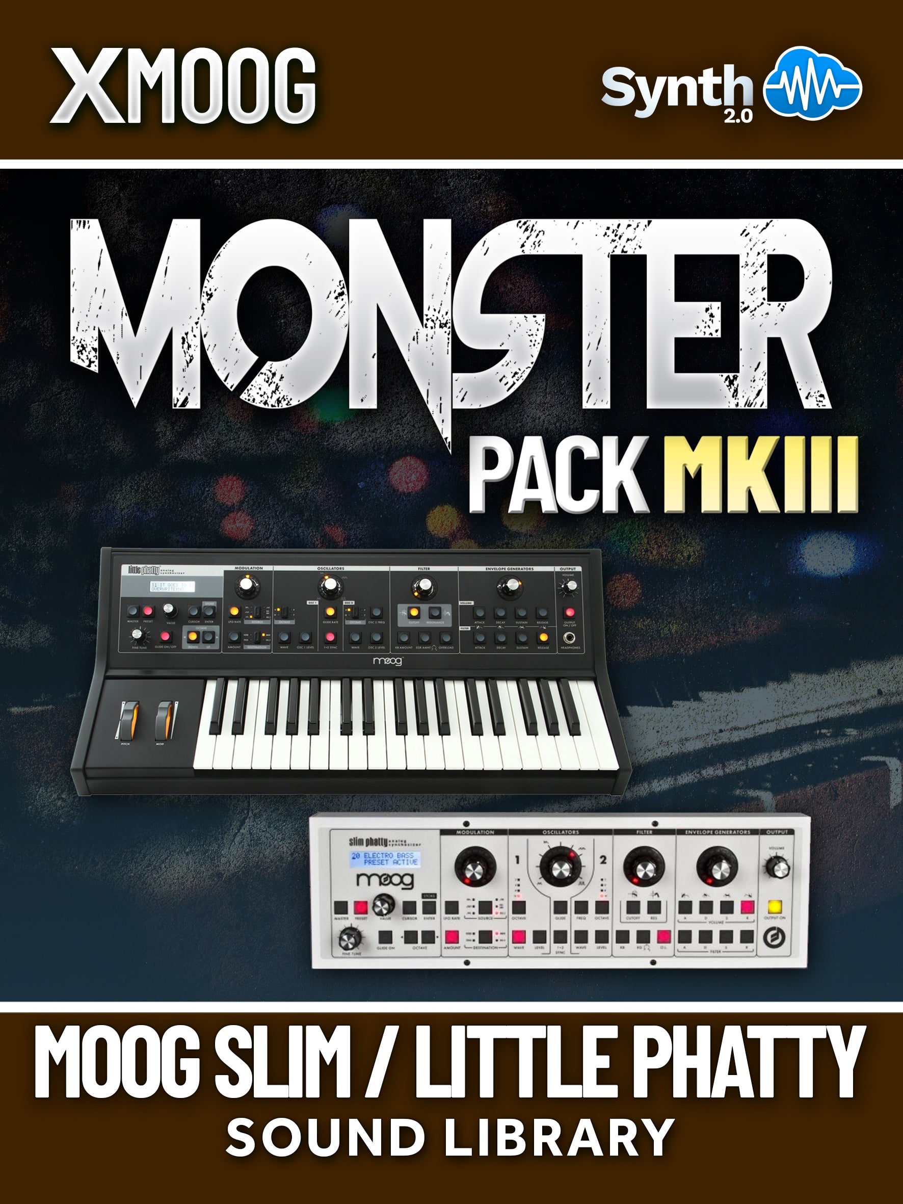 SCL094 - Monster Pack MKIII - Moog Moog Slim / Little Phatty / Tribute Edition