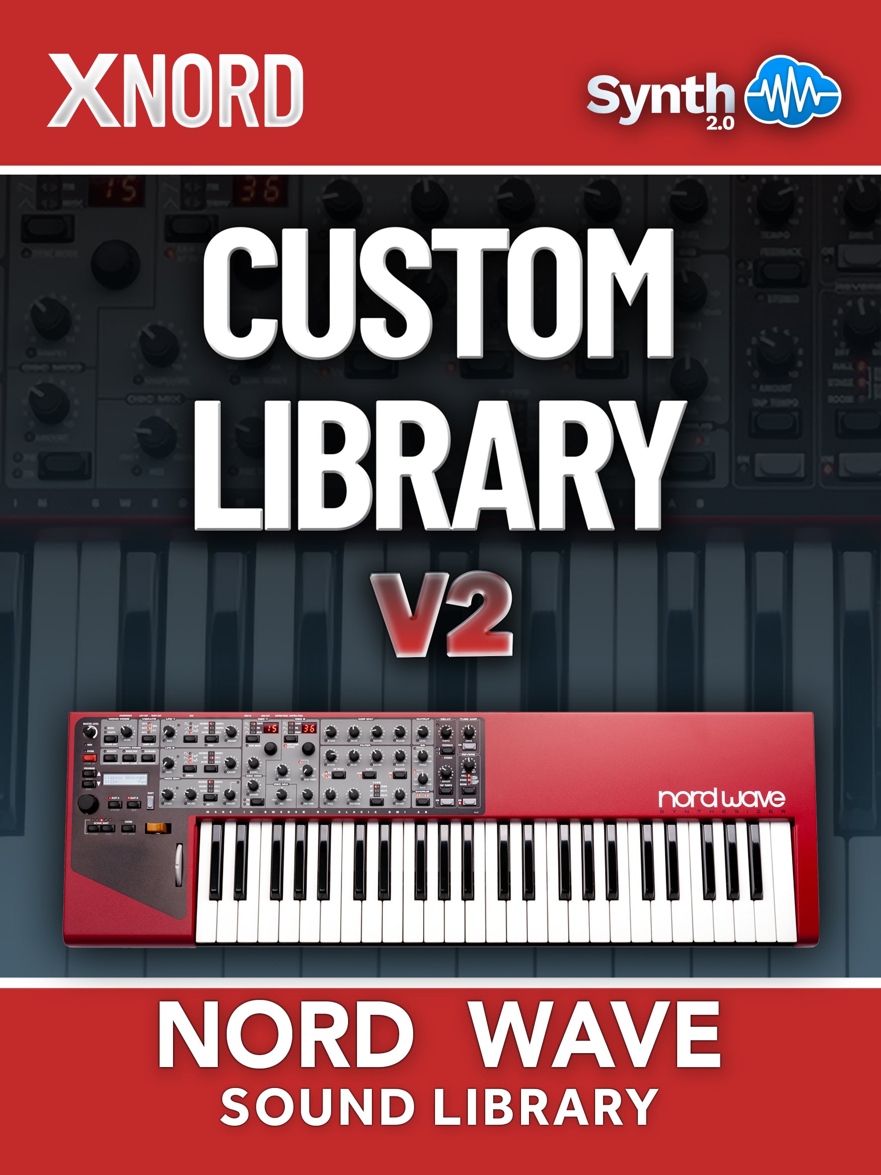 GPR009 - Custom Library V2 - Splits and Layers - Nord  Wave ( 90 presets )