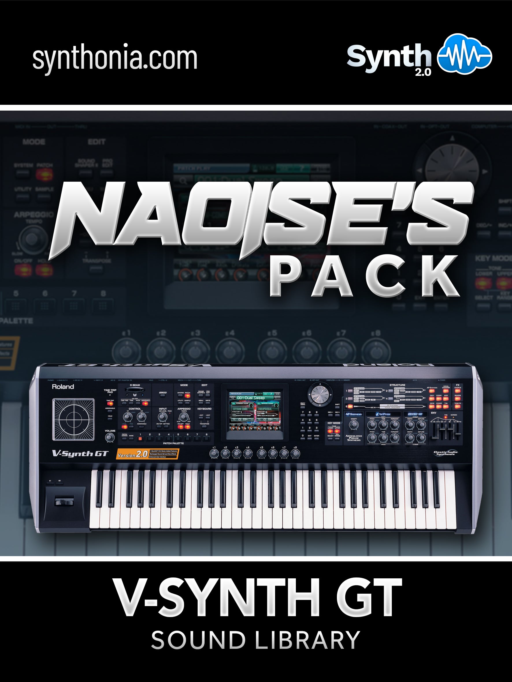 SCL096 - Naoise's Pack - V-Synth GT ( 29 presets )