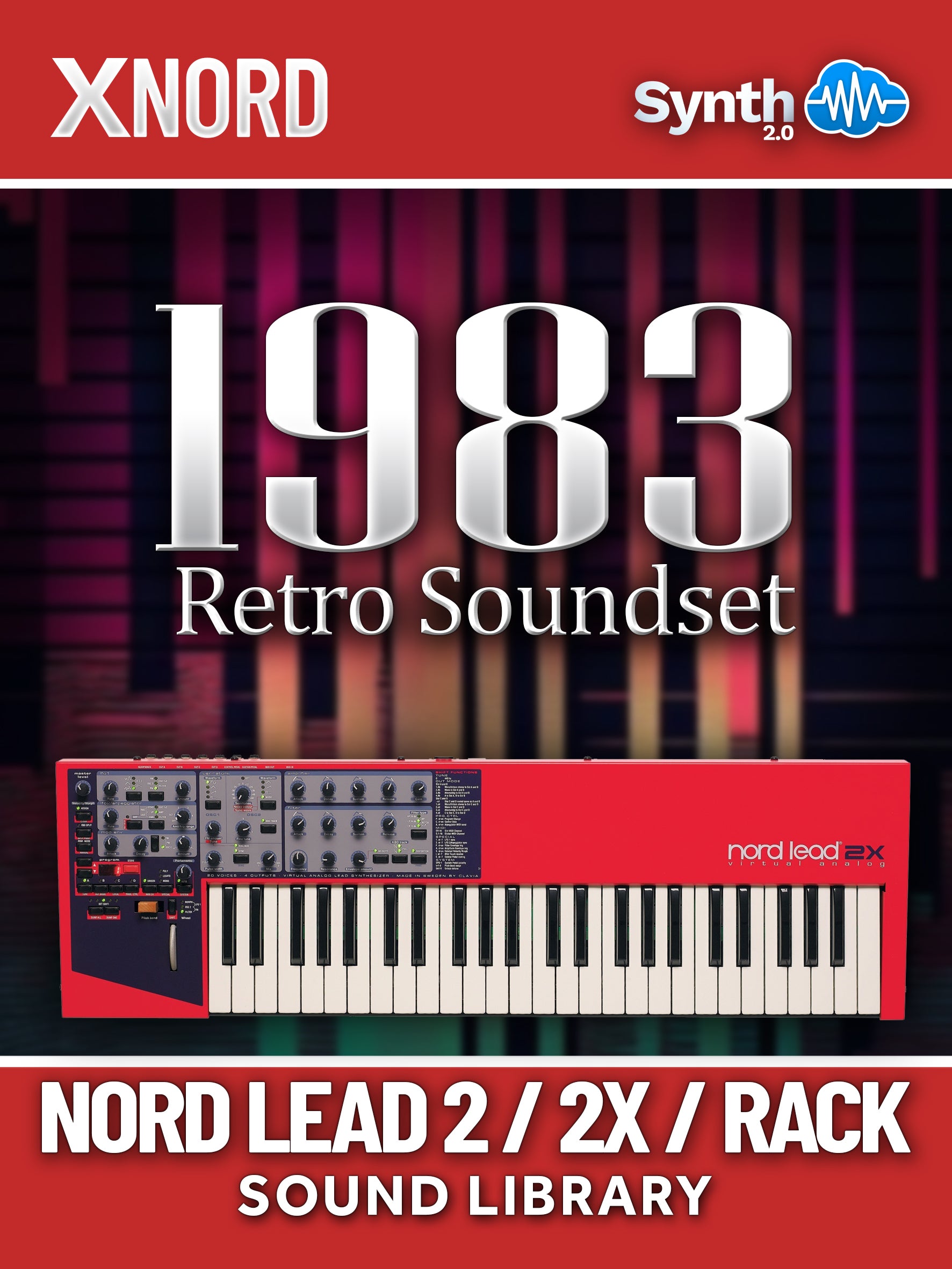 LFO095 - 1983 Retro Soundset - Nord Lead 2 / 2x / Rack ( 150 presets )
