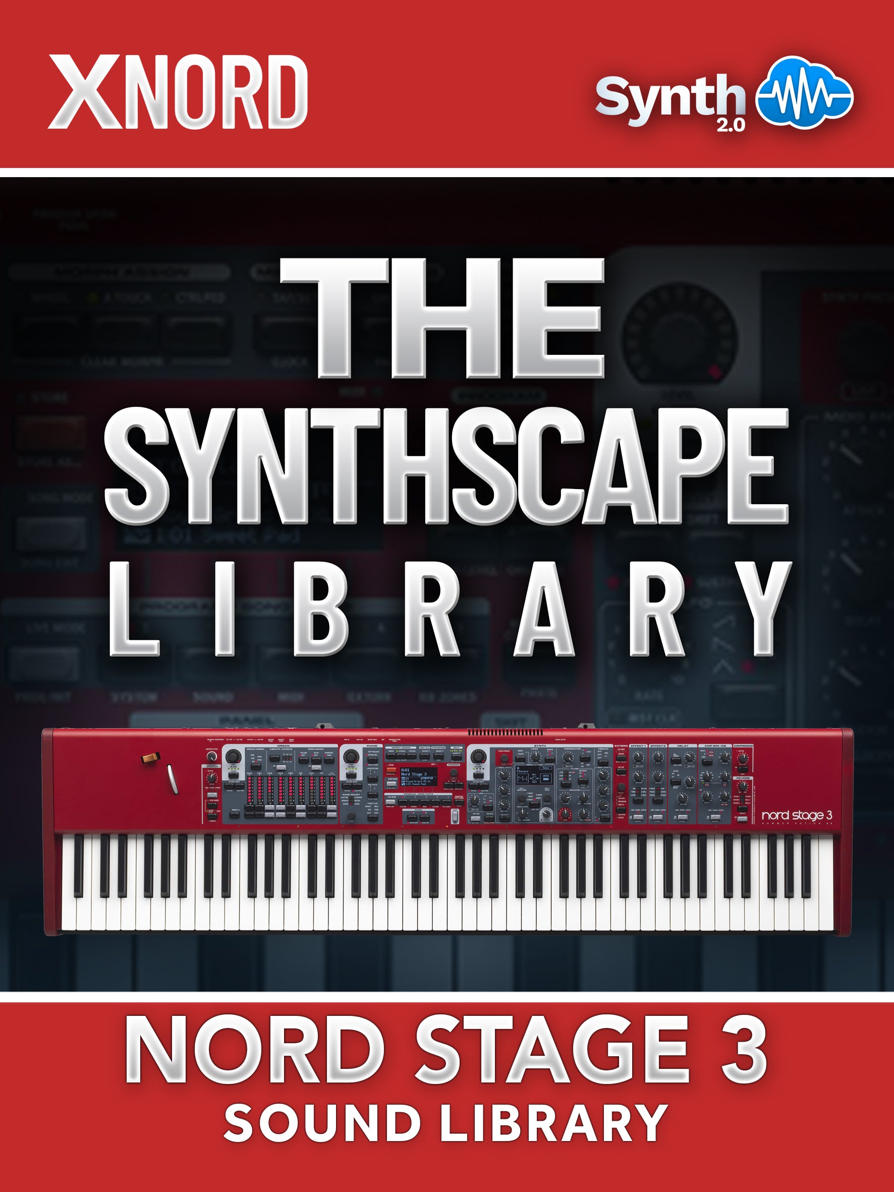 SLL022 - The Synthscape Library - Nord Stage 3 ( 40 presets )