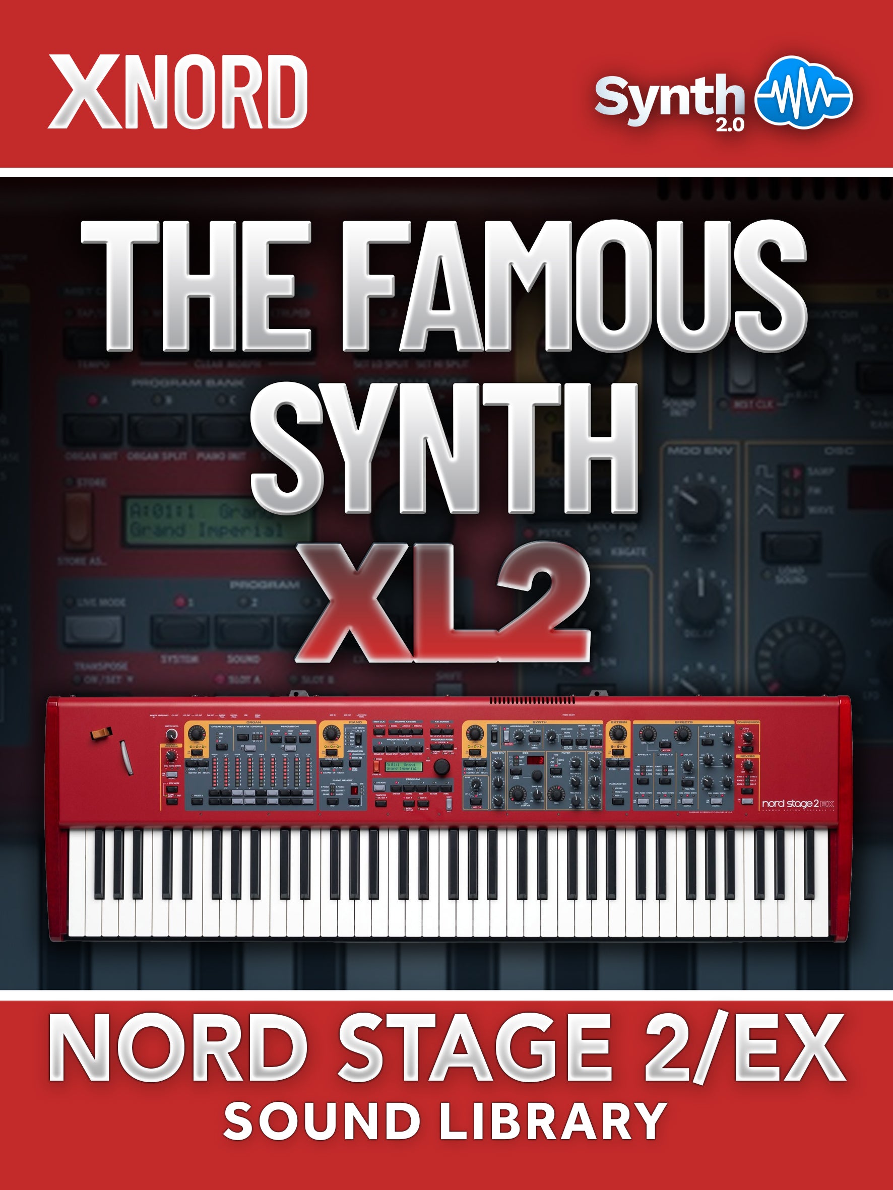 SLL026 - The Famous Synth XL 2 - Nord Stage 2 / 2 EX ( 30 presets )