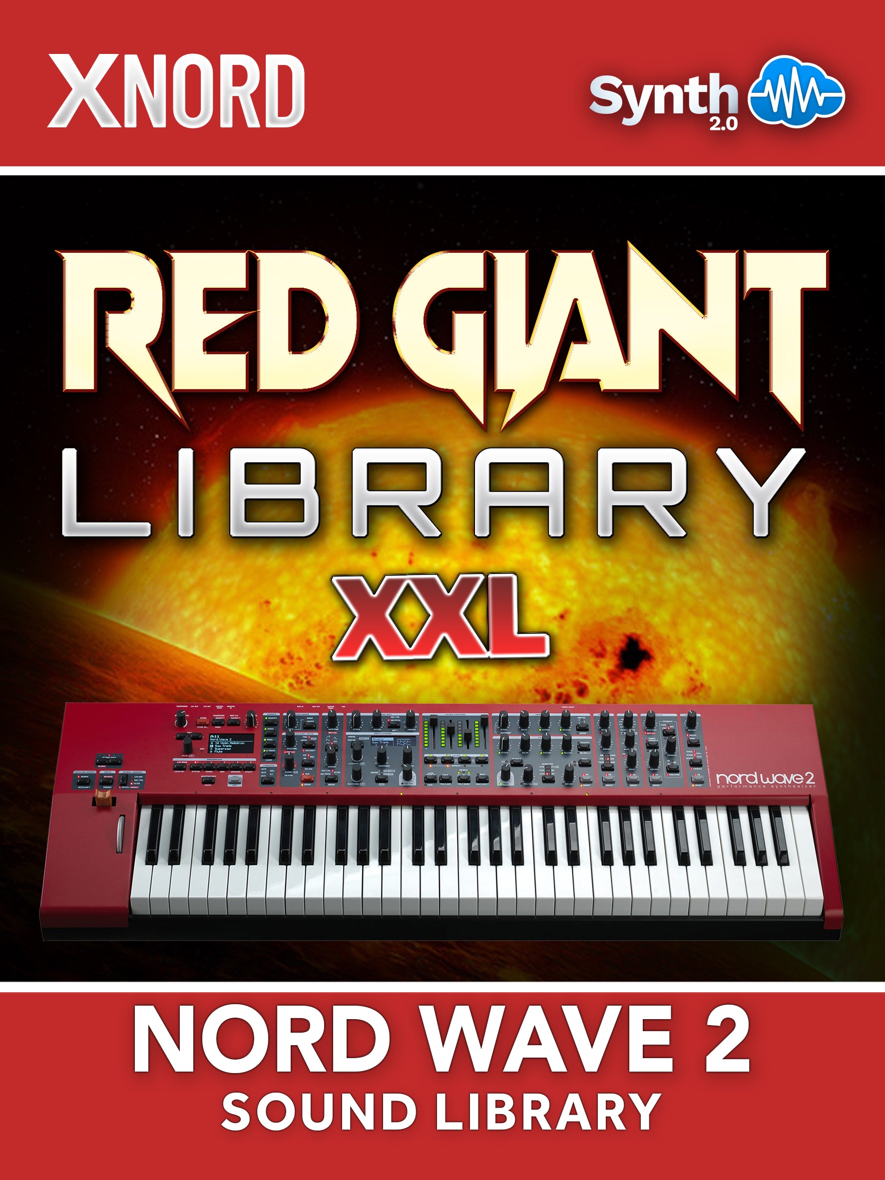 ASL006 - Red Giant XXL / Bundle Pack Vol 1,2&3 - Nord Wave 2 ( 100 presets )