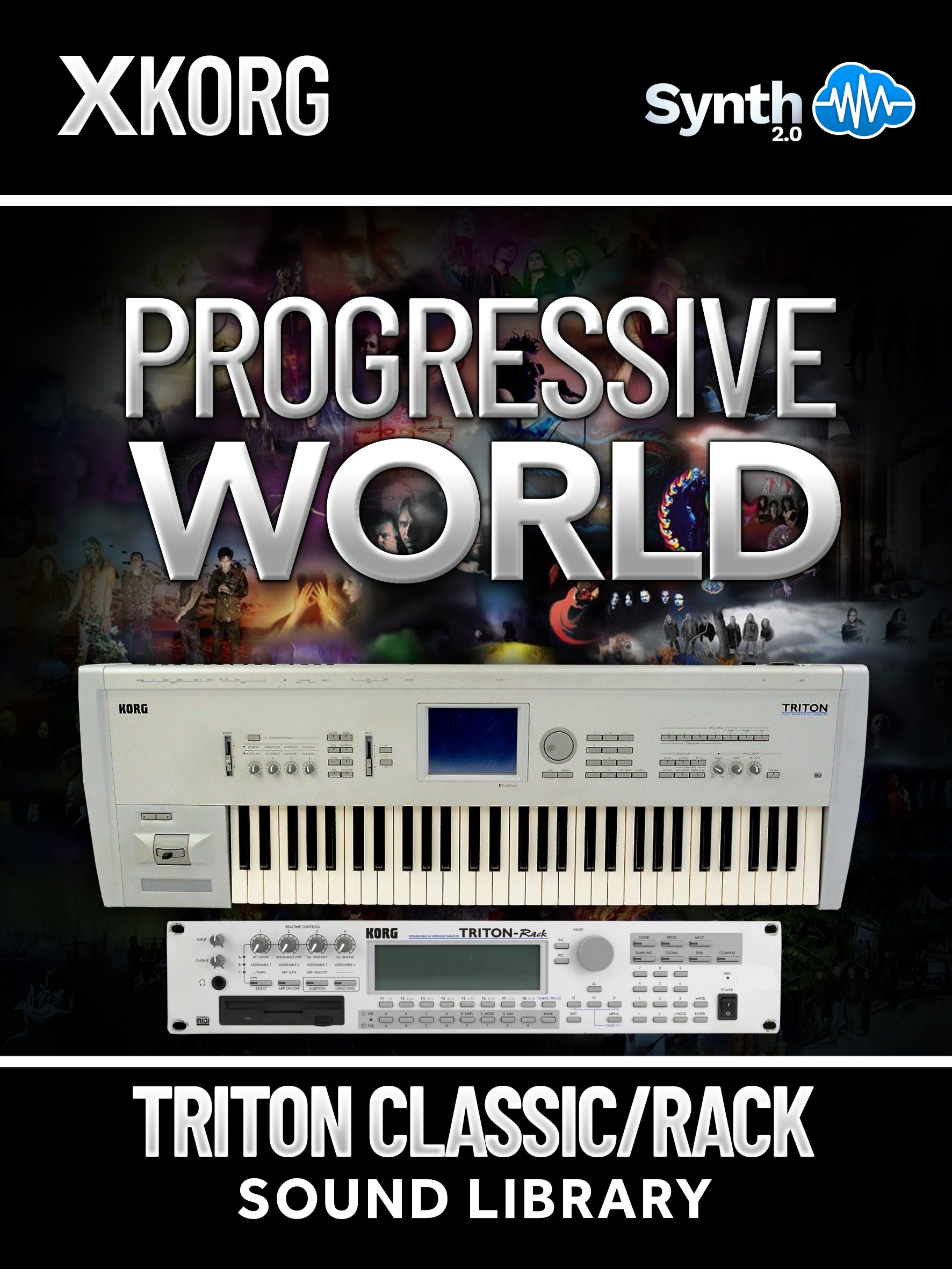 SSX111 - Progressive World - Korg Triton CLASSIC / RACK ( 42 presets )