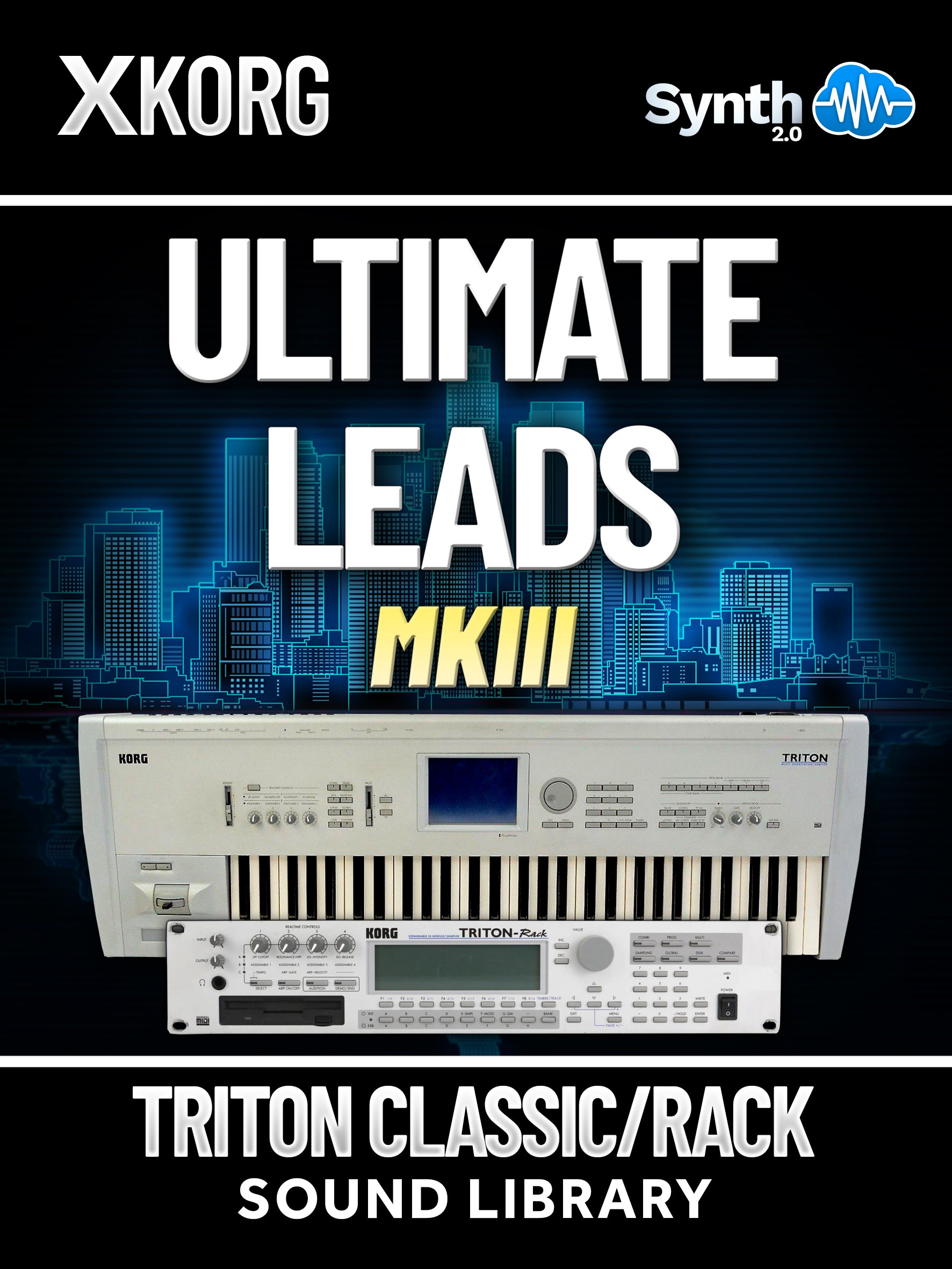 SSX102 - Ultimate Leads MKIII - Korg Triton CLASSIC / RACK ( 55 presets )