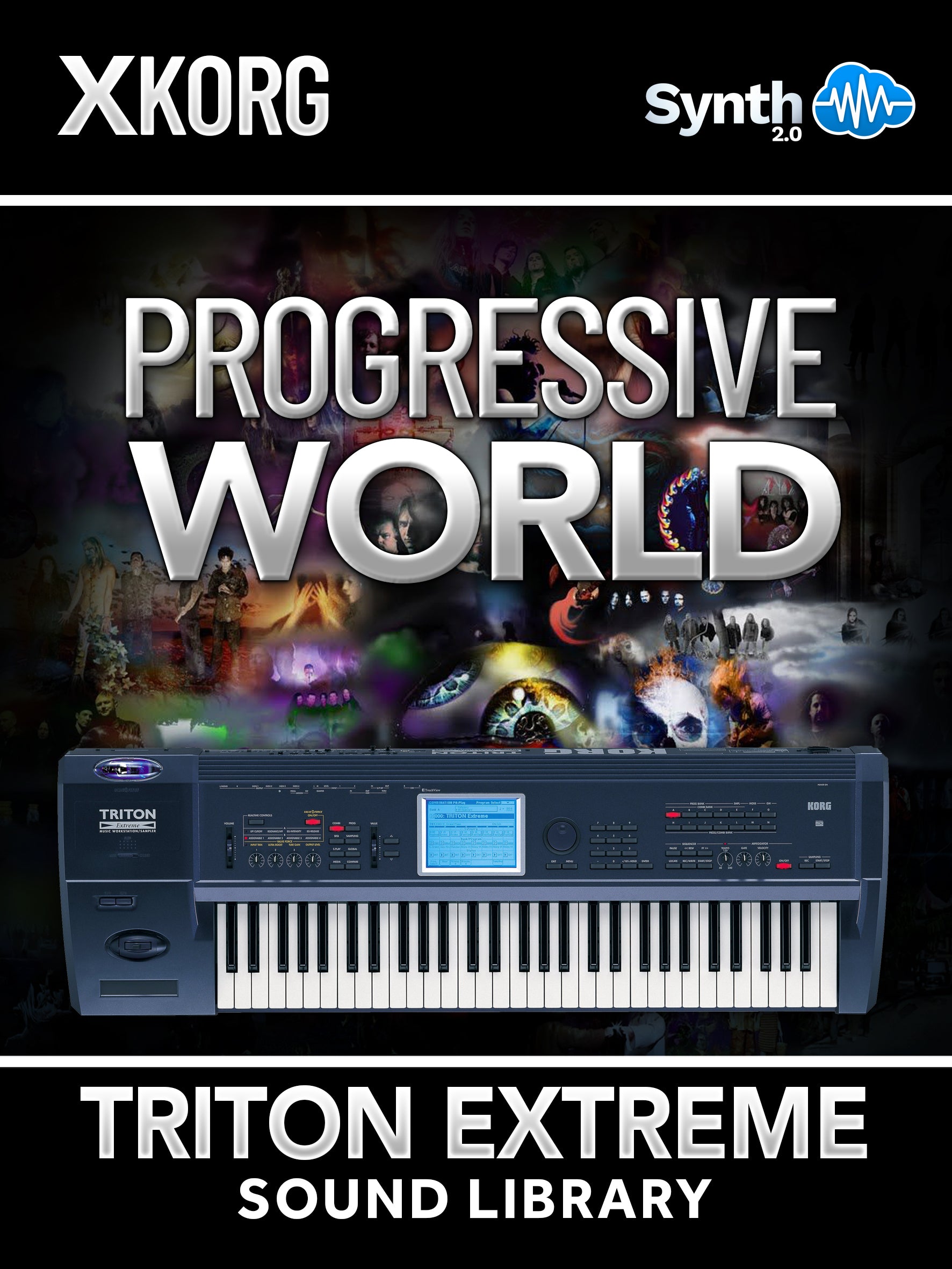 SSX111 - Progressive World - Korg Triton EXTREME ( 42 presets )