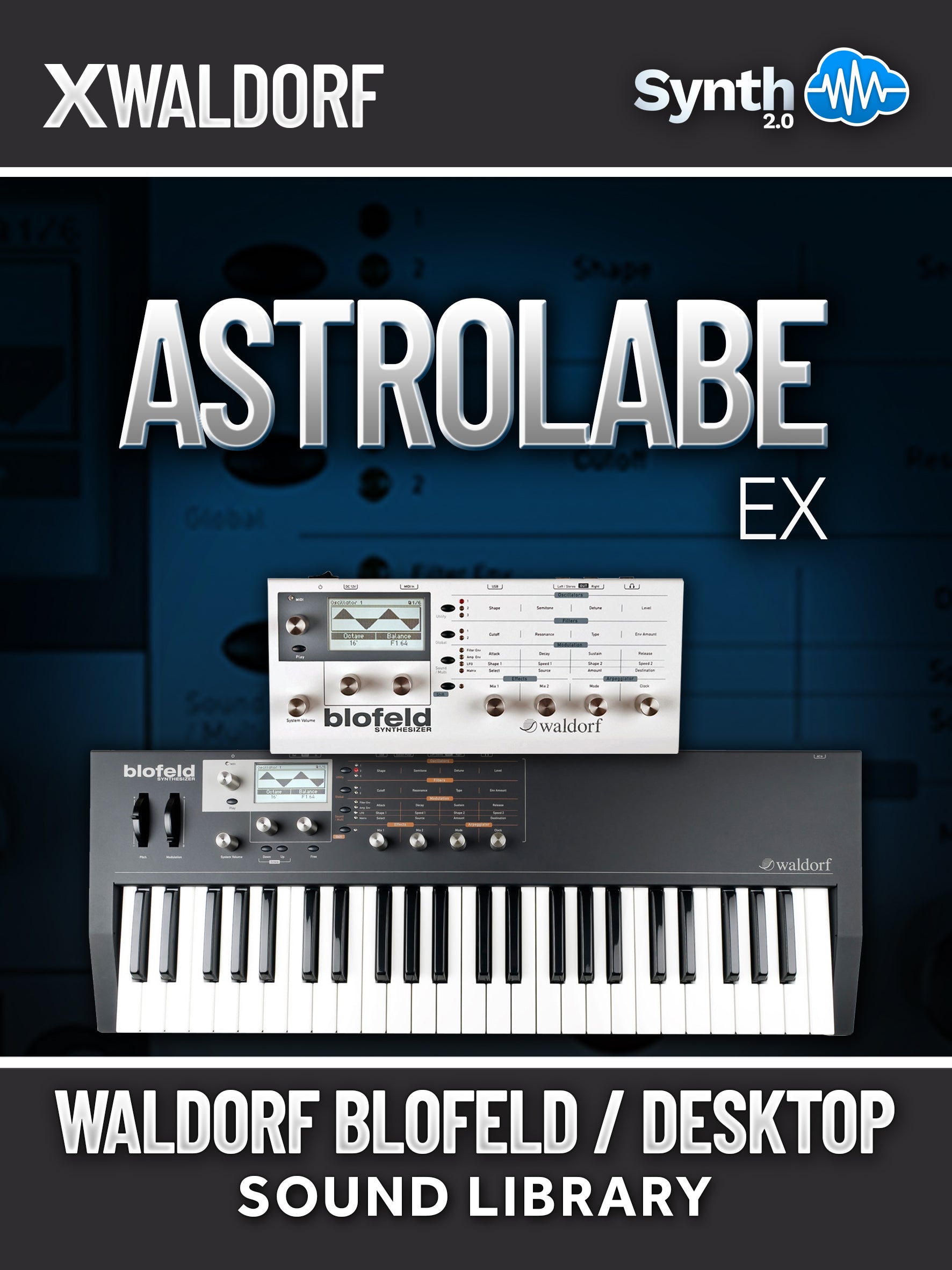 TPL029 - Astrolabe EX - Waldorf Blofeld / Desktop ( License Sl Sample Option only )