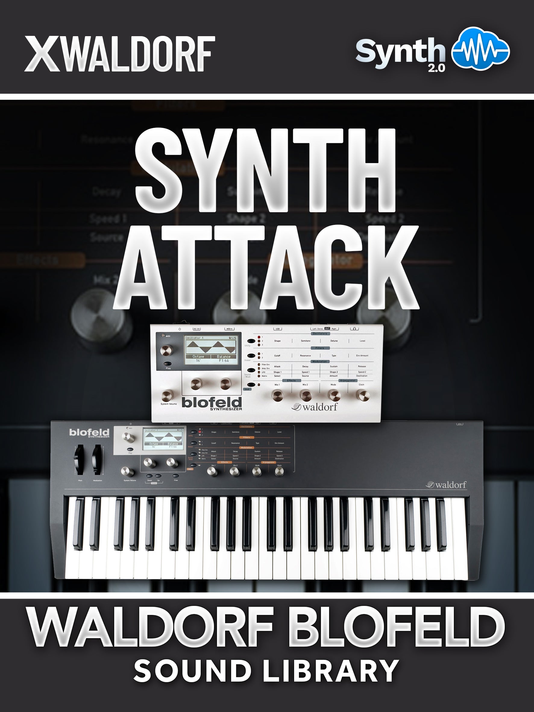 LDX195 - Synth Attack - Waldorf Blofeld / Desktop ( 25 presets )