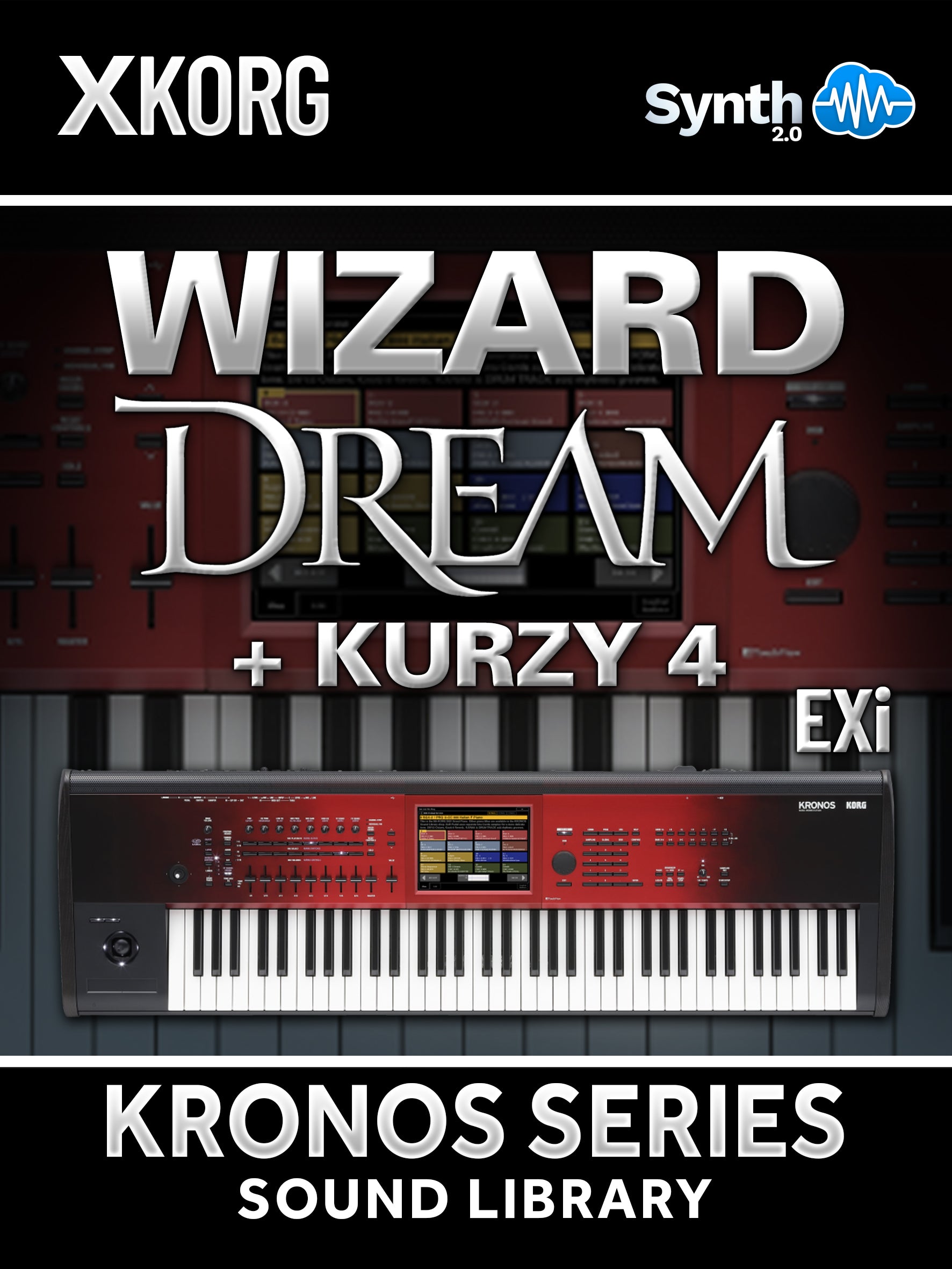 SSX117 - ( Bundle ) - Wizard Dream EXi + Kurzy 4 + Sfam Full Cover V2 + JR Bonus - Korg Kronos