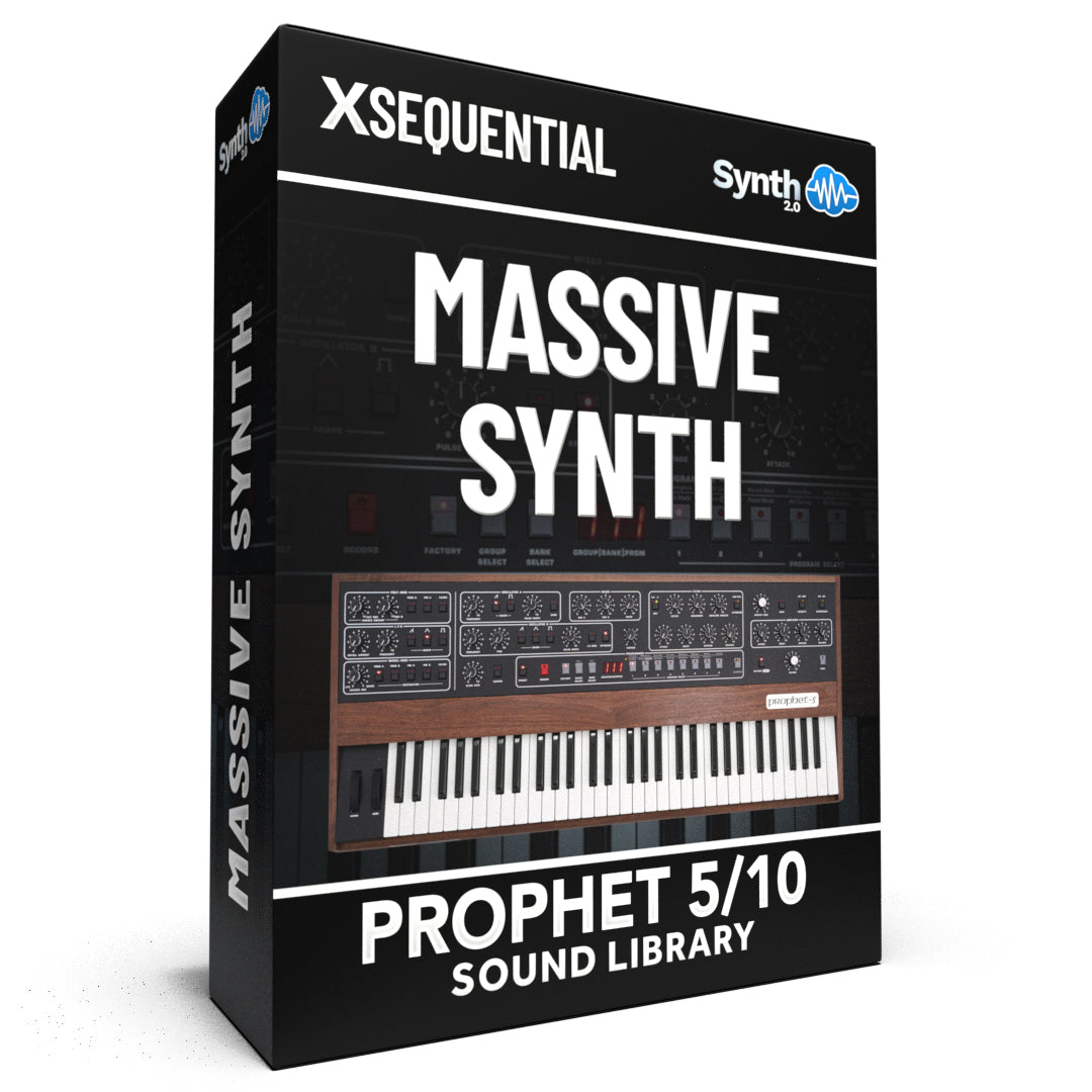 LDX234 - Massive Synth - Sequential Prophet 5 / 10 ( 48 presets )