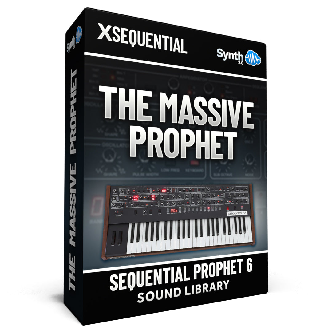 SSX129 - The Massive Prophet - DSI Sequential Prophet 6 / Desktop ( 25 presets )