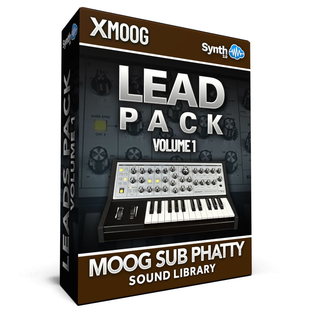 SSX126 - Lead Pack V.1 - Moog Sub Phatty| Synthcloud