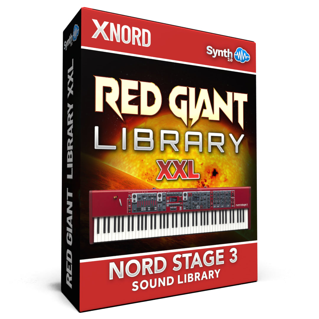 SCL167 - Red Fire ( Rammstein Cover Pack ) + Red Giant XL - Nord Stage 3