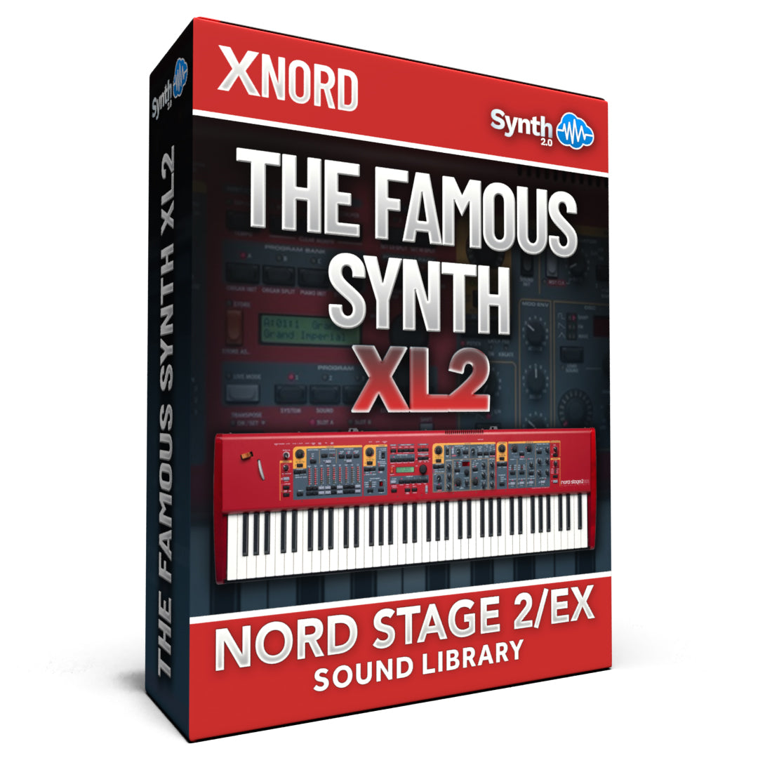 SLL026 - The Famous Synth XL 2 - Nord Stage 2 / 2 EX ( 30 presets )